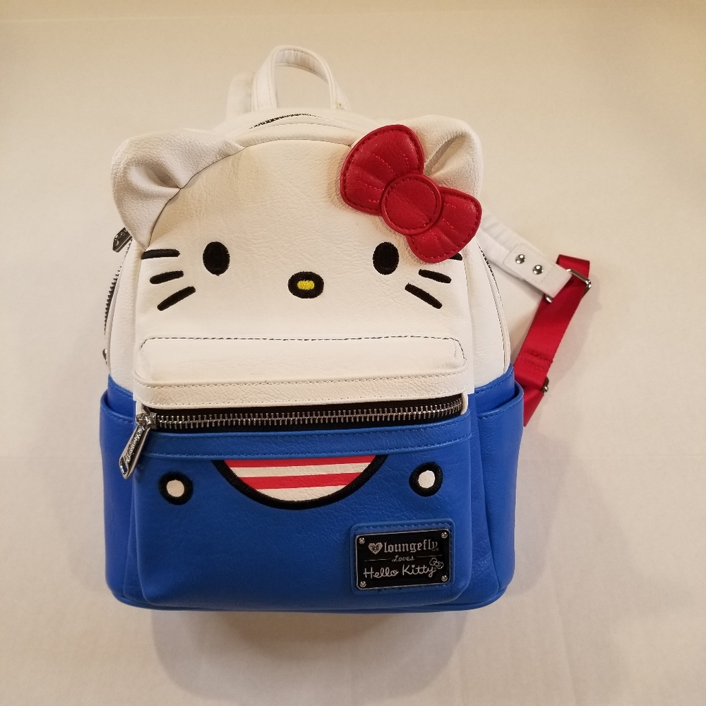 Hello Kitty Loungefly Mini Backpack Universal Stu… - image 1
